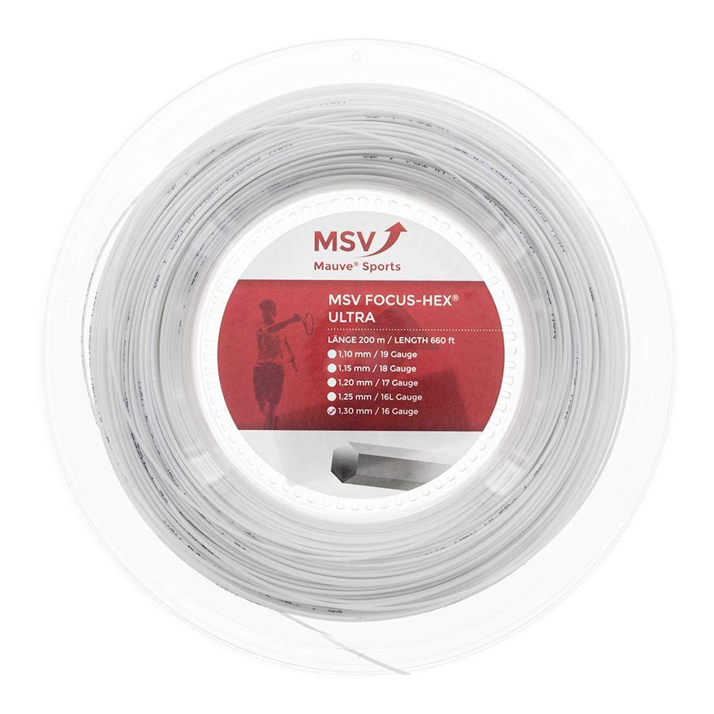 Amazon | MSV フォーカスヘックス ウルトラ 200Mロール 硬式テニス
