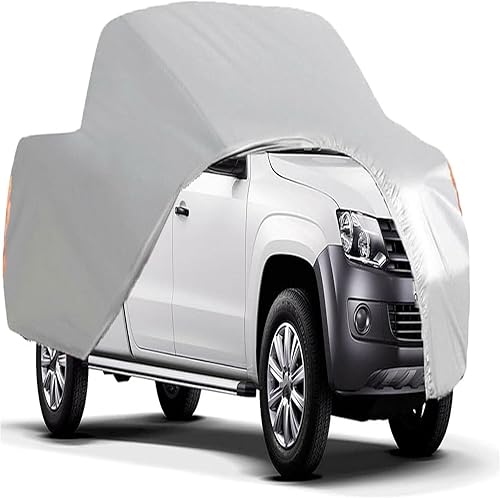 Miniatura 4 de Cubierta universal para camioneta para todo tipo de clima, repuesto pesado para exteriores para camioneta de hasta 210 pulgadas de largo x 70