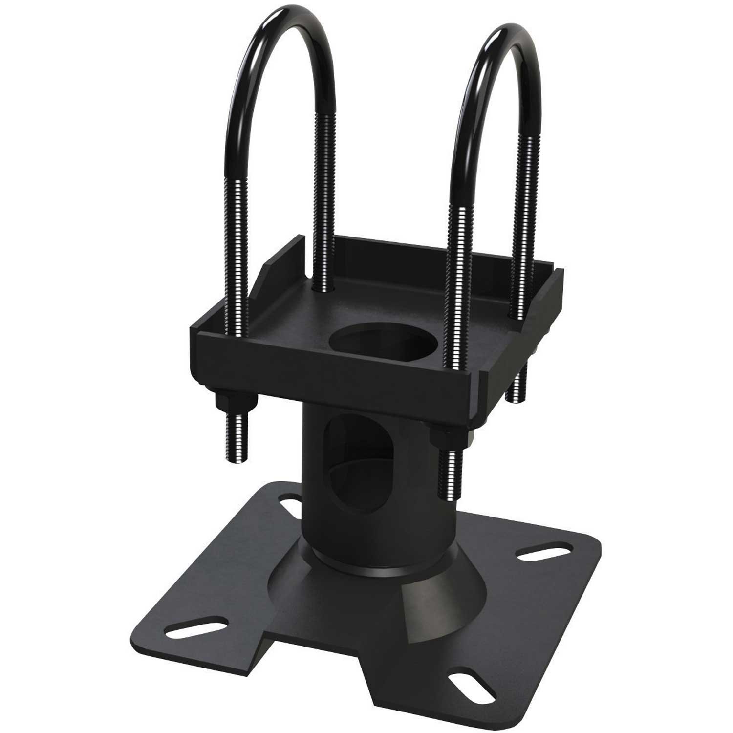 Ceiling Adaptor,Black,5.5"Dx7.6"Hx5"W