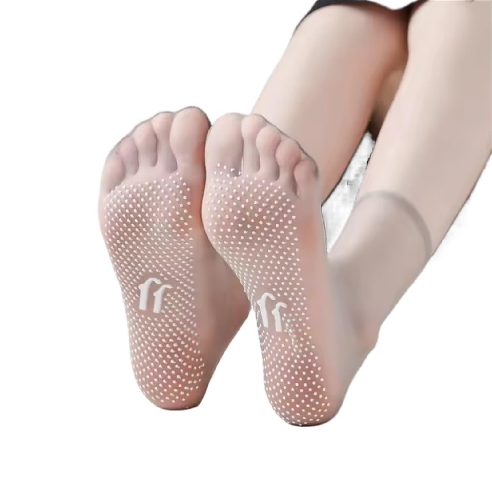 10/20 paia di calzini da donna ultrasottili, trasparenti, in seta, casual, elastici, invisibili