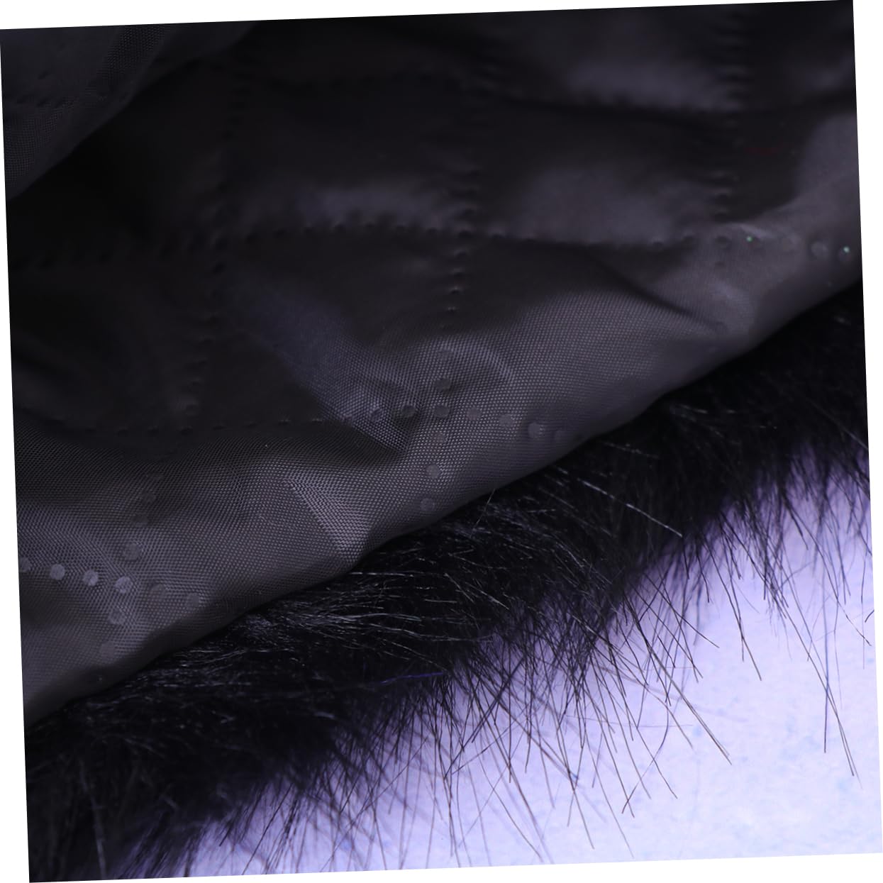 CONGARTENO Fur Headband Comfortable One-size Sewn-in Bands Soft Imitated Fur for Women's Headdress