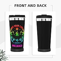 Vista 6 de Cabo San Lucas México Taza de café de acero inoxidable doble pared vacío taza térmica para bebidas calientes y frías acero inoxidable café policía
