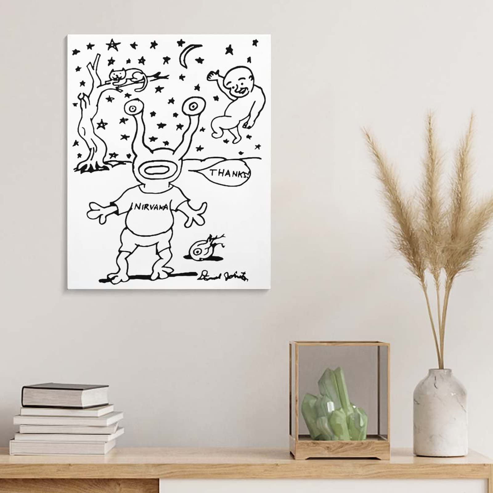 Amazon.co.jp: Daniel Johnston ダニエル ジョンストン アートパネル