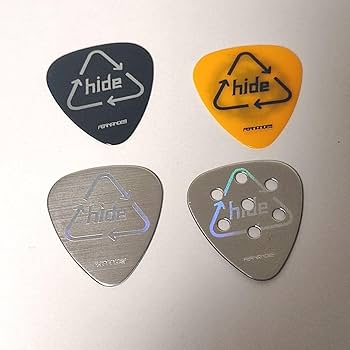 Amazon.co.jp: X Japan Hide Guitar Pick Set : Musical Instruments