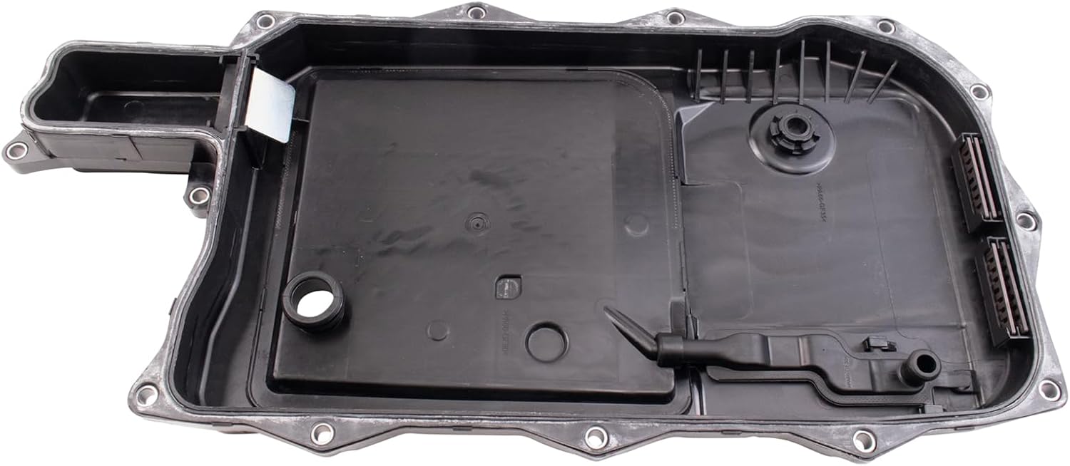 TRQ Transmission Oil Pan Compatible with 2016-2024 BMW 330e 2021-2024 330e xDrive 2018-2023 530e 530e xDrive 2017-2019 740e xDrive 2020-2022 745e xDrive X3 X5