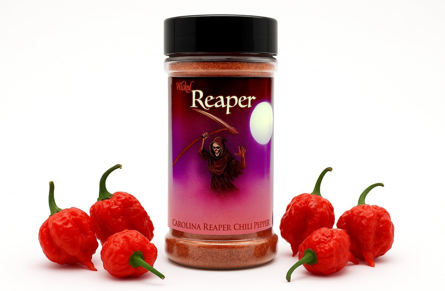 Carolina Reaper Chili Powder – 2 oz | Extreme Heat Dried Spice, 2.2 Million+ Scoville Heat Units | All-Natural Ghost Pepper Alternative