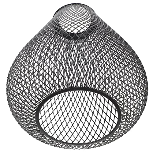 Housoutil SA919K3006KND8Y22UPU 3Pcs Wrought Iron Lampshade Light Bulb Cage Guard Metal Mesh Lamp Shade Pendant Lamp Cage Pendant Lamp Shade Floor Lamp Shade Replacement Antique Lamp Holder Hollow Out Accessories thumb #7