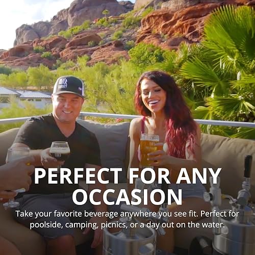 Miniatura 8 de Keg Smiths Nitrógeno puro (N2) de 0.08 oz - Grado de alimentos y bebidas - 10 cartuchos no roscados para dispensar