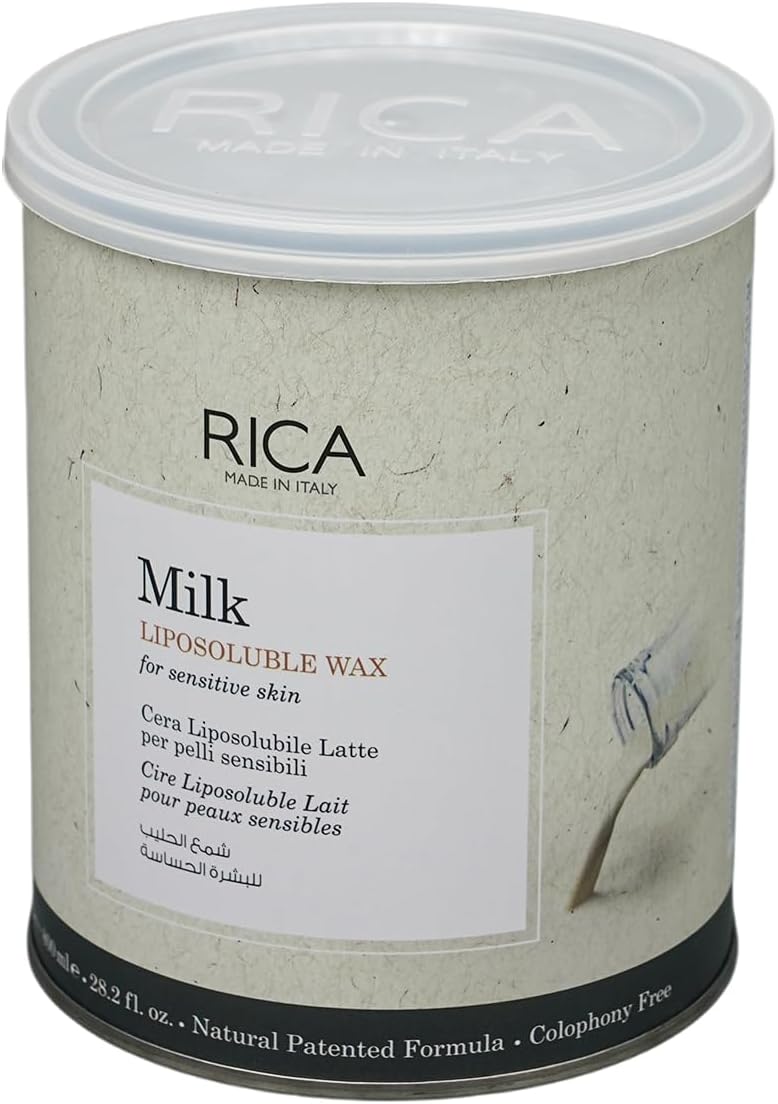 Milk Liposoluble Painless Hair Removal Wax For Men & Women|Quick & Easy Tan Removal Waxing for Sensitive Skin| 800 ml, Pack of 1