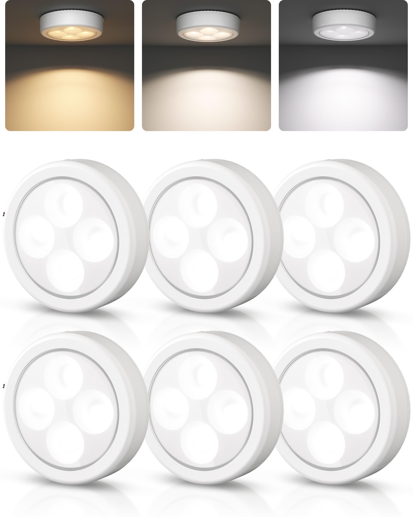 EZVALO LED Puck Lights - novelty lighting | Mubboo