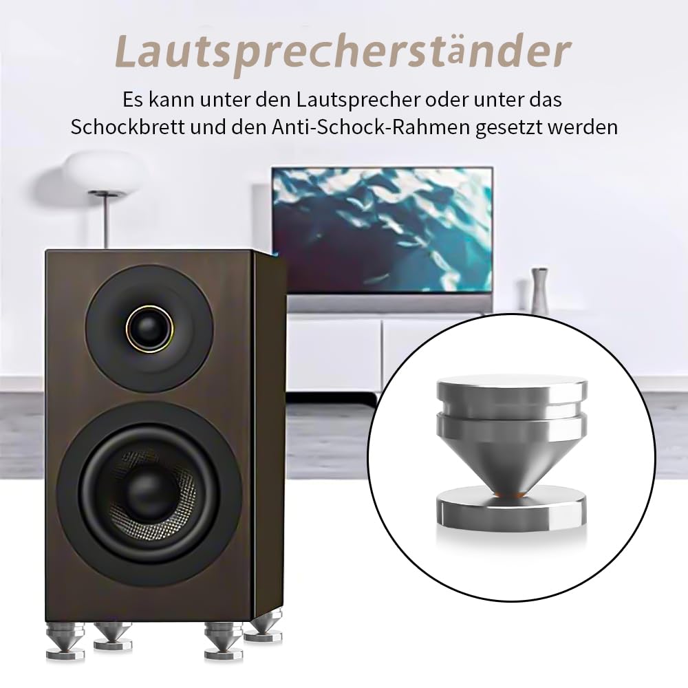 Pack of 8 Speaker Spikes Set - Image 2