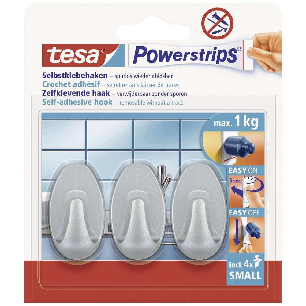 tesa Powerstrips Hooks Small OVAL