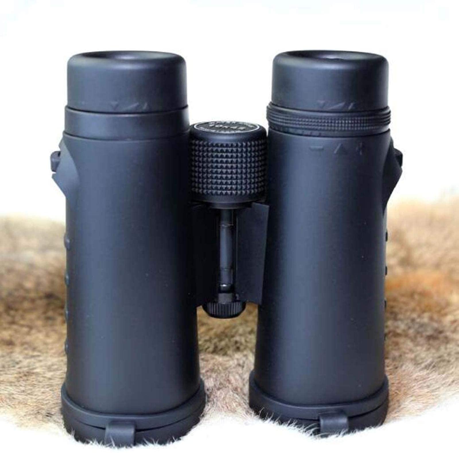 10X42 Fernglas für Erwachsene, Fmc Multi Green Coated HD wasserdichtes Teleskop für Vogelbeobachtung, Jagd, Wandern und Reisen, Einstellbarer Sehunterschied