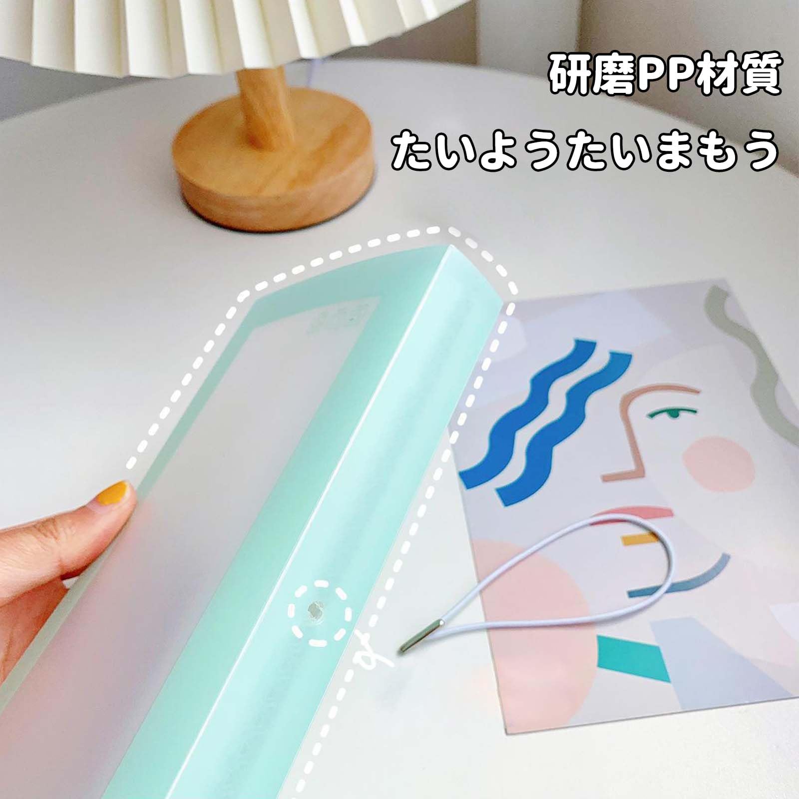 Amazon.co.jp: シール収納 シール帳 2pc シールファイル 透明な