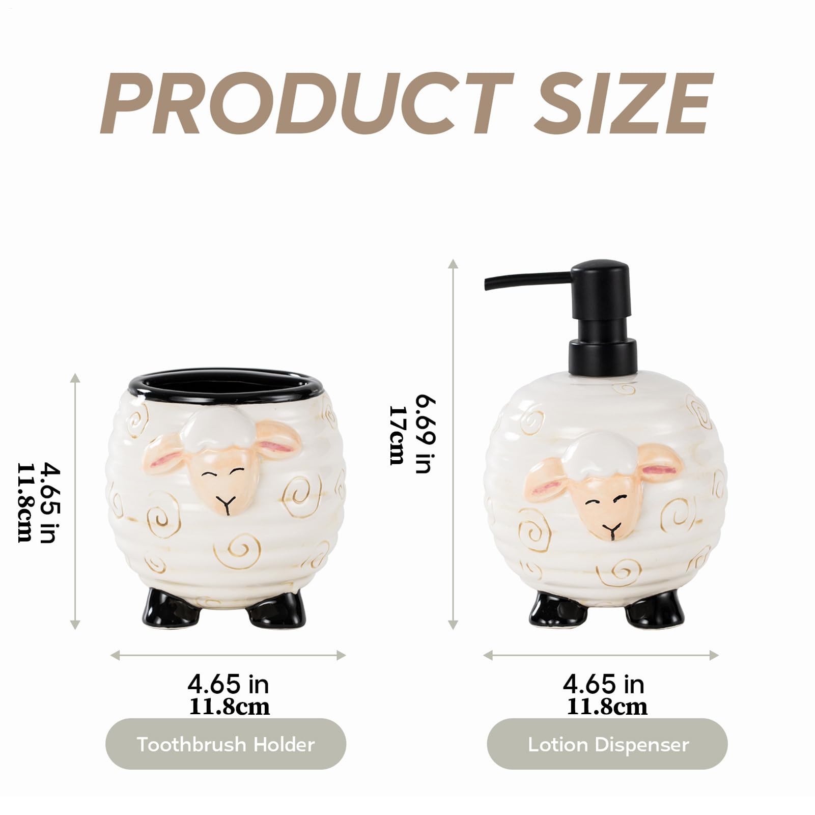 Set De Porta Jabón Y Porta Cepillos Dentales Para Baño 2 Piezas Dispensador | Juego Para Baño Y Lavabo Para Casa Viaje Hotel Vacaciones Lavabos Dormi
