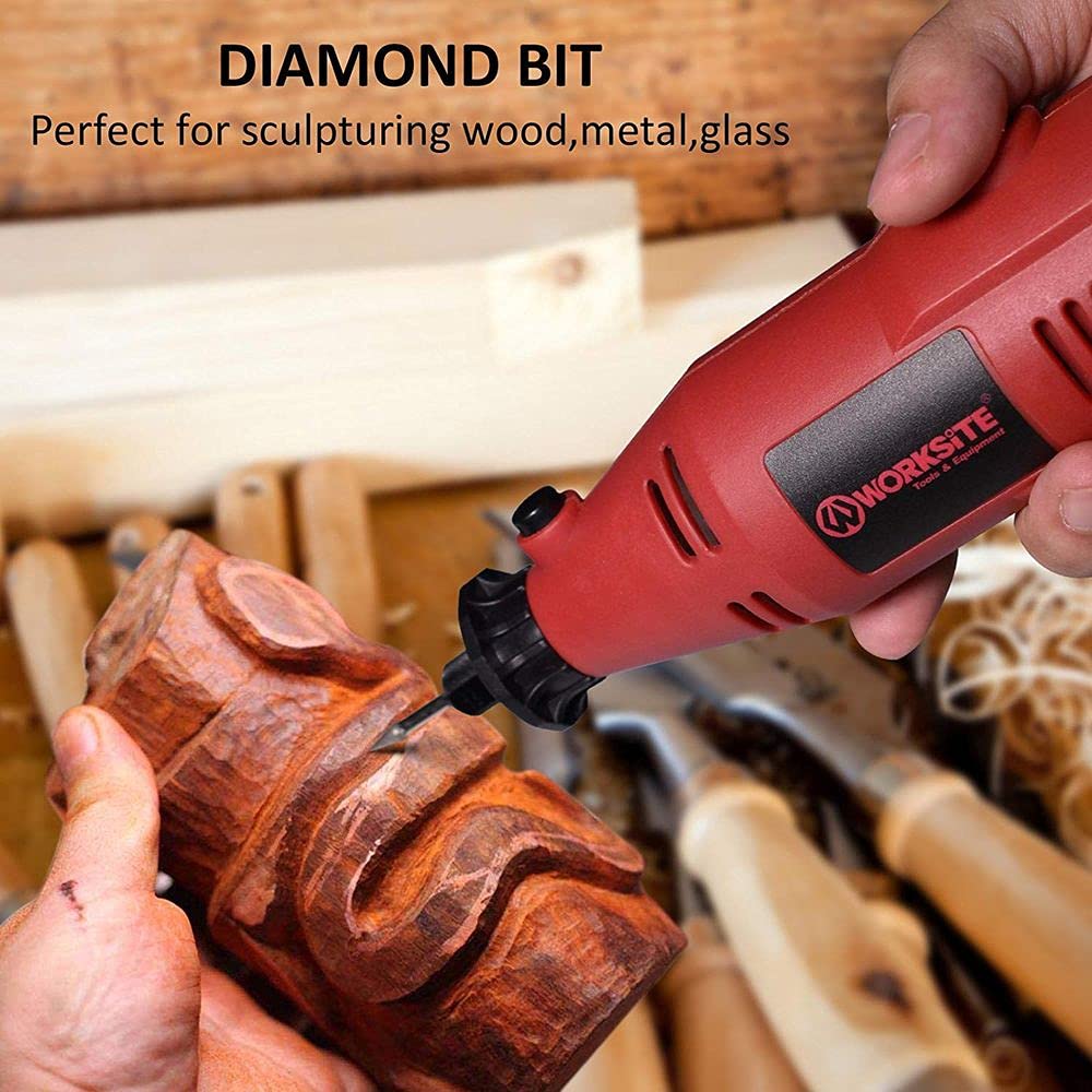 Diy Crafts 10429 Rotary Tool Kit With Diamond Cutting Wheels, Engraving Cutters, Multicolor, 100 Piece 4