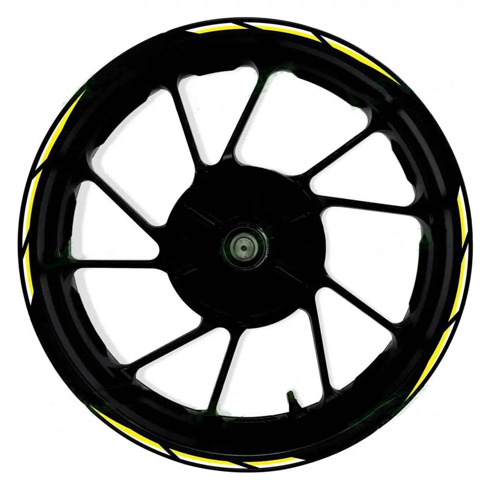 Motorcycle Wheel Stickers for GSX-R1000 GSXR1000 Motorcycle Accessories 17 Inch Front and Rear Wheel Stickers Fairing Rim Reflective Decals Decoration(10)