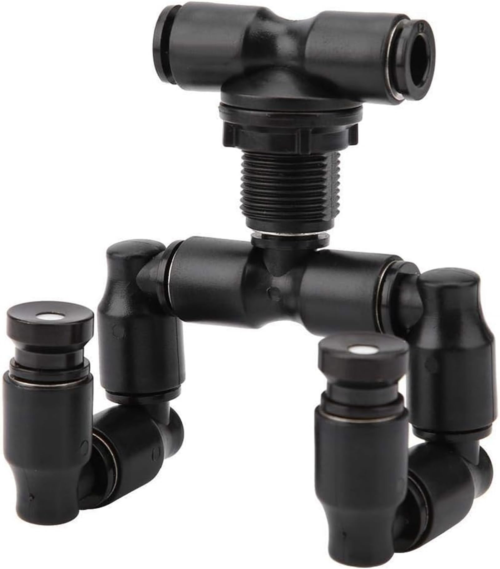 KSTE Gady Fogger Mgła Opryskiwacz, Dysza Terrarium dla Gadów, 360° Regulowany Akwarium System Mgła dla Zbiornika Tropikalnego Lasu deszczowego 1/4 ''