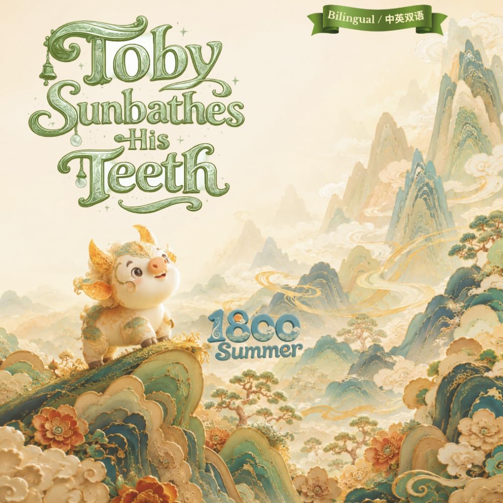 Toby Sunbathes His Teeth: A Bilingual Tale of Magic, Friendship, and a Healthy Smile |一个关于魔法、友谊和健康微笑的双语童话 (1800Summer's Cozy Bedtime Tales)