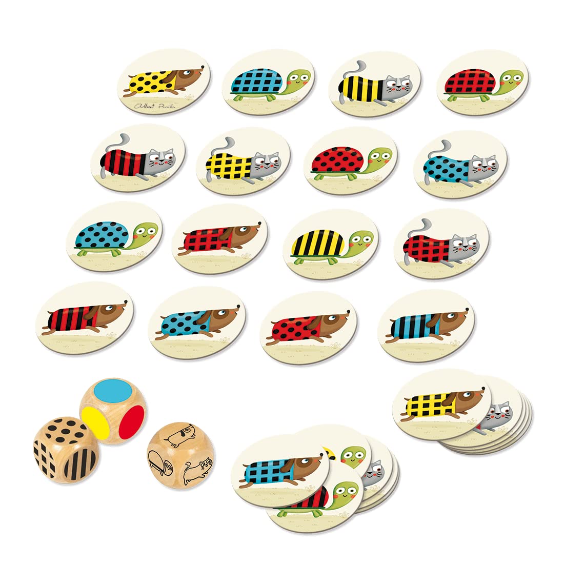 Goula - Catch It! Juego de mesa preescolar de agilidad visual para niños a partir de 3 años