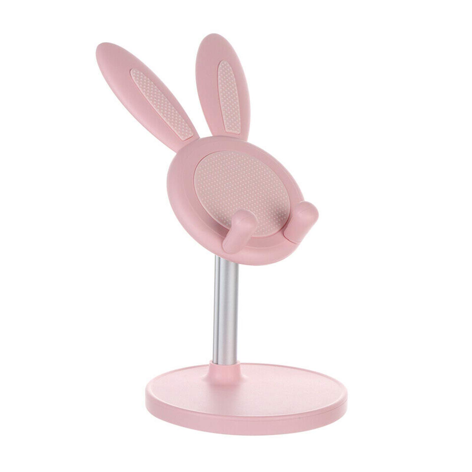lefeindgdi Ears Cute Bunny Tablet Stand, Adjustable Rabbit Ears Phone Holder, Phone Holder Mobile Phone Accessories Desktop Rack for Phone