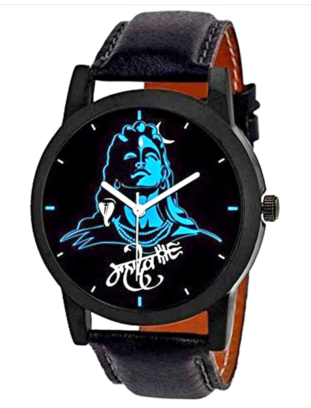 God Image Analog Wrist Watch | Shiv ji Watch | Analog Watch (B0BCMJKVNS) Amazon Price History, Amazon Price Tracker