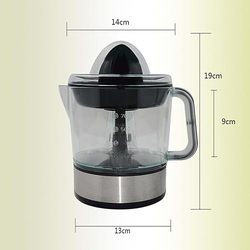Miniatura 7 de QYQCXGL Exprimidor eléctrico de cítricos, exprimidor de frutas de 45 W, adecuado para jugo de naranja recién exprimido, jugo de limón, jugo de