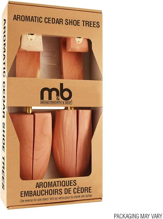 Moneysworth and Best Men's Shoe Trees with Hook Heel