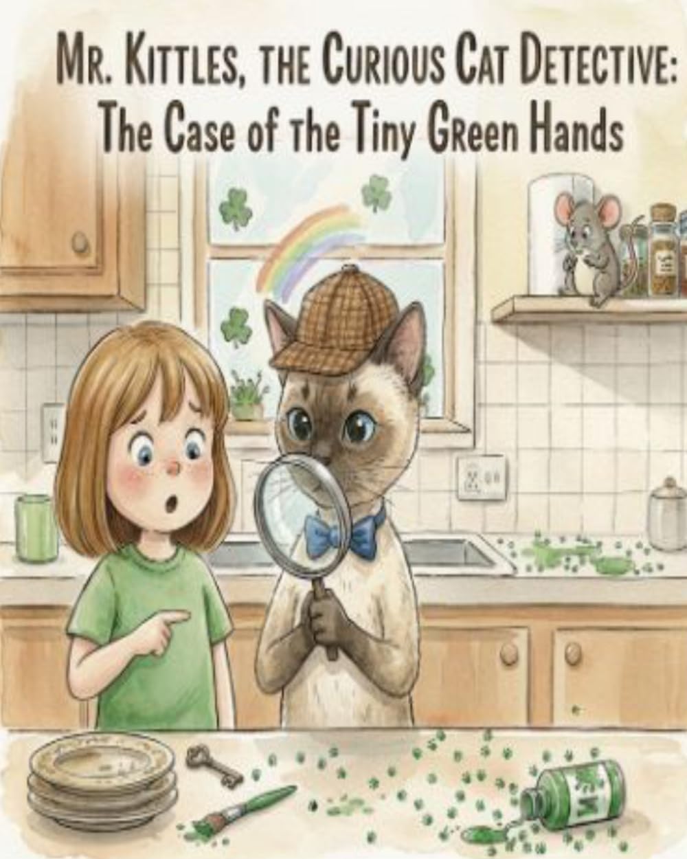 Mr. Kittles, The Curious Cat Detective, The Case of the Tiny Green Hands