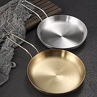 Vista 3 de Luxshiny Round Frying Pan cake Fried Chicken Pan