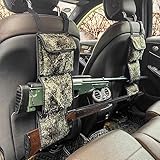 MYDAYS Seat Back Gun Rack, Gun Sling Bag, Camo Front Seat Gun Organizer Holder for Hunting Rifles/Shotguns (Camo3)