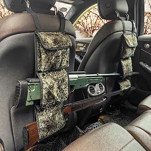 MYDAYS Seat Back Gun Rack – Camouflage Front Seat Organizer