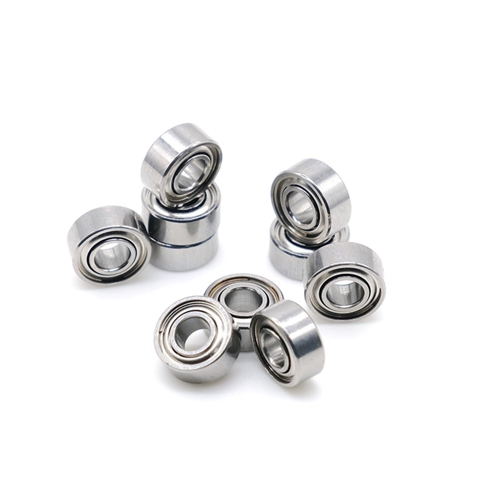 2 uds S683ZZ CB rodamiento de aire 3x7x3 Mm ABEC-7 rodamiento de cerámica híbrido de acero inoxidable 683 ZZ