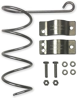 Automatic Chain Link Self Closing gate Closer. Adjustable Closing Tension, Outdoor Gate Spring, Works Great for Pool and Dog Gates or Any Chainlink gate – Made in USA