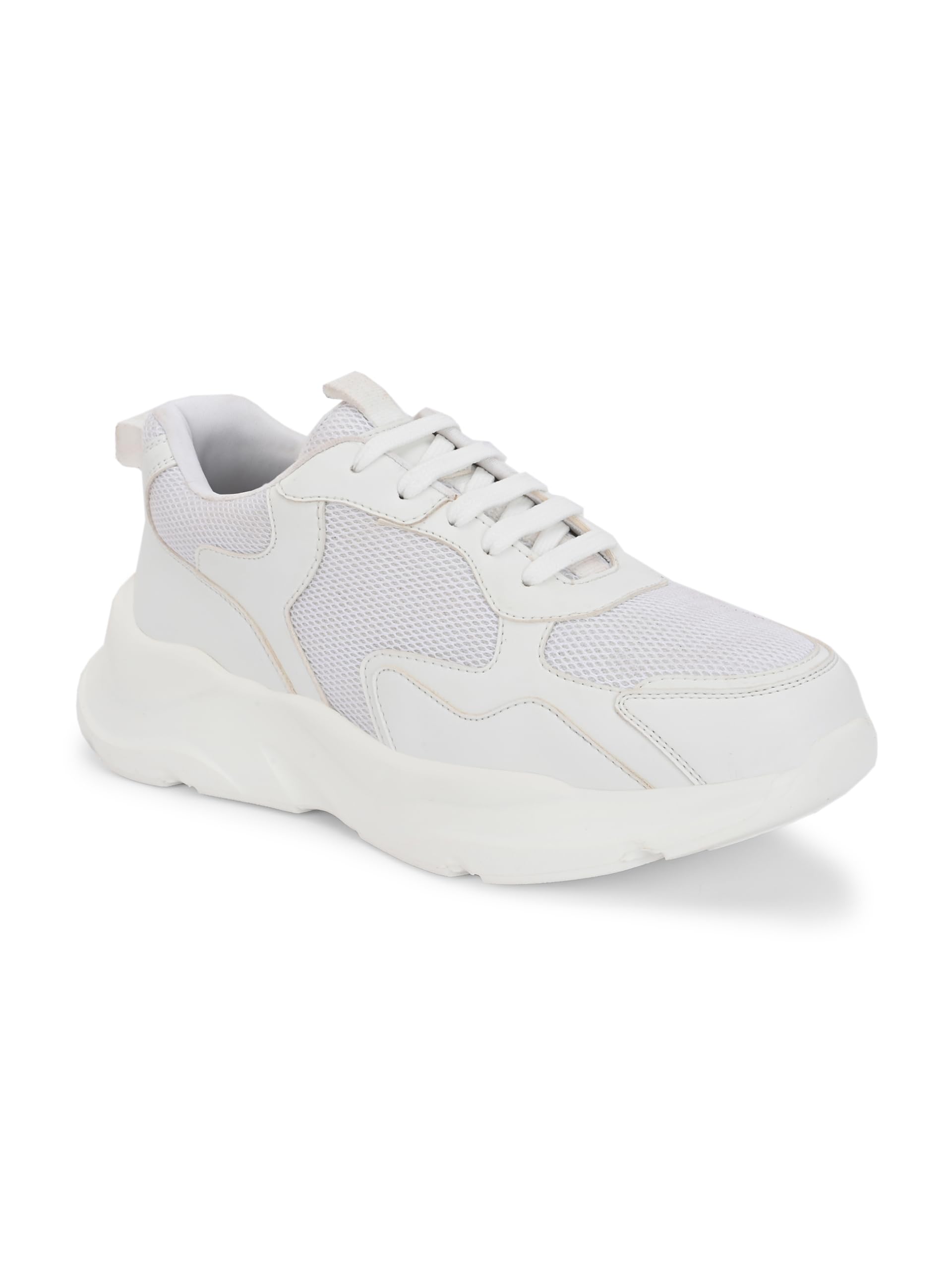 Women Chunky Sneaker | Cushioned Insole for Comfort | Stylish Lace-Up Design | Perfect for Casual Shoe for Girls (A6842)-image-49