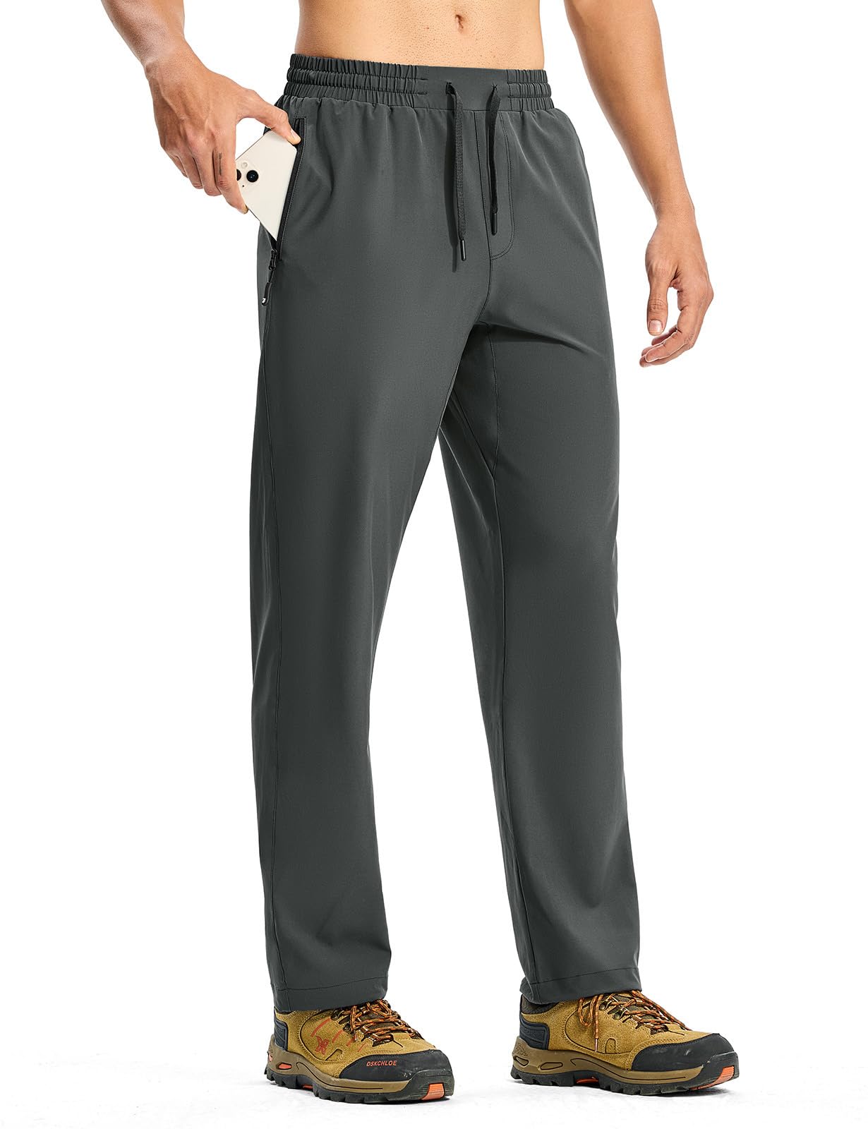 Rdruko Jogginghose Herren Trainingshose Lang Dünne Sporthose Sommer Wanderhose Leicht Outdoorhose Freizeithose Trekkinghose