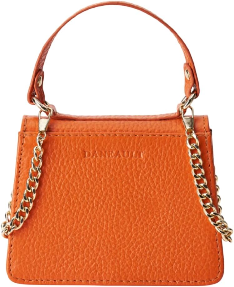 Mini Sling Bag – The Gigi - Leather Crossbody Bag for Women - PushLock Closure - Compact & Stylish - Women's Handbag