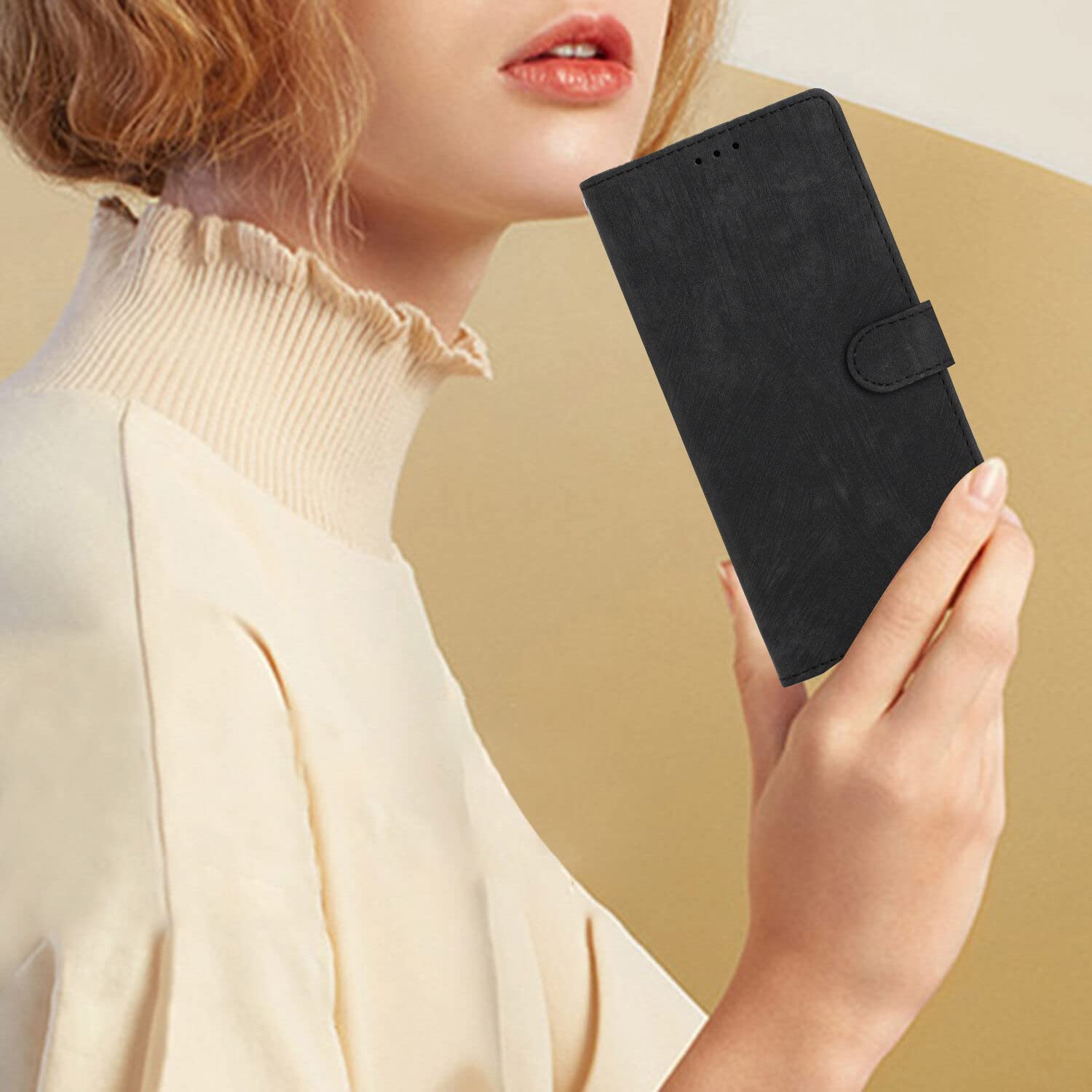 Custodia Portafoglio Xiaomi Redmi A1 - Pelle PU Con Porta Carte | Verde