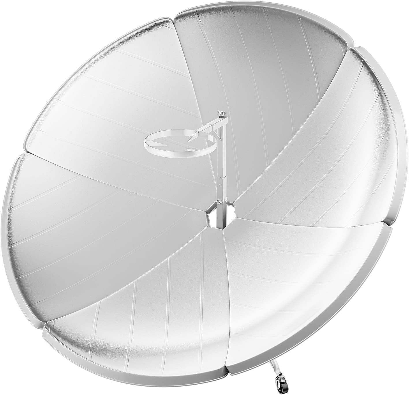 Portable Solar Cooker 1500W 1.5m Diameter Outdoor Camping Solar Food Cooker, 1500W 1.5M Diameter Outdoor Camping Food Sun Oven(800-1000°C)