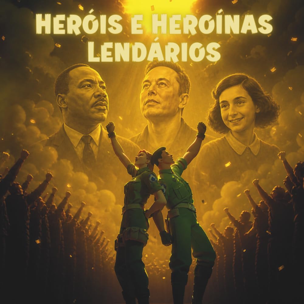 Heróis e Heroínas Lendários: Descobre Figuras Históricas, Inovadores, Líderes e Lendas da História Mundial para Crianças a Partir dos 8 Anos