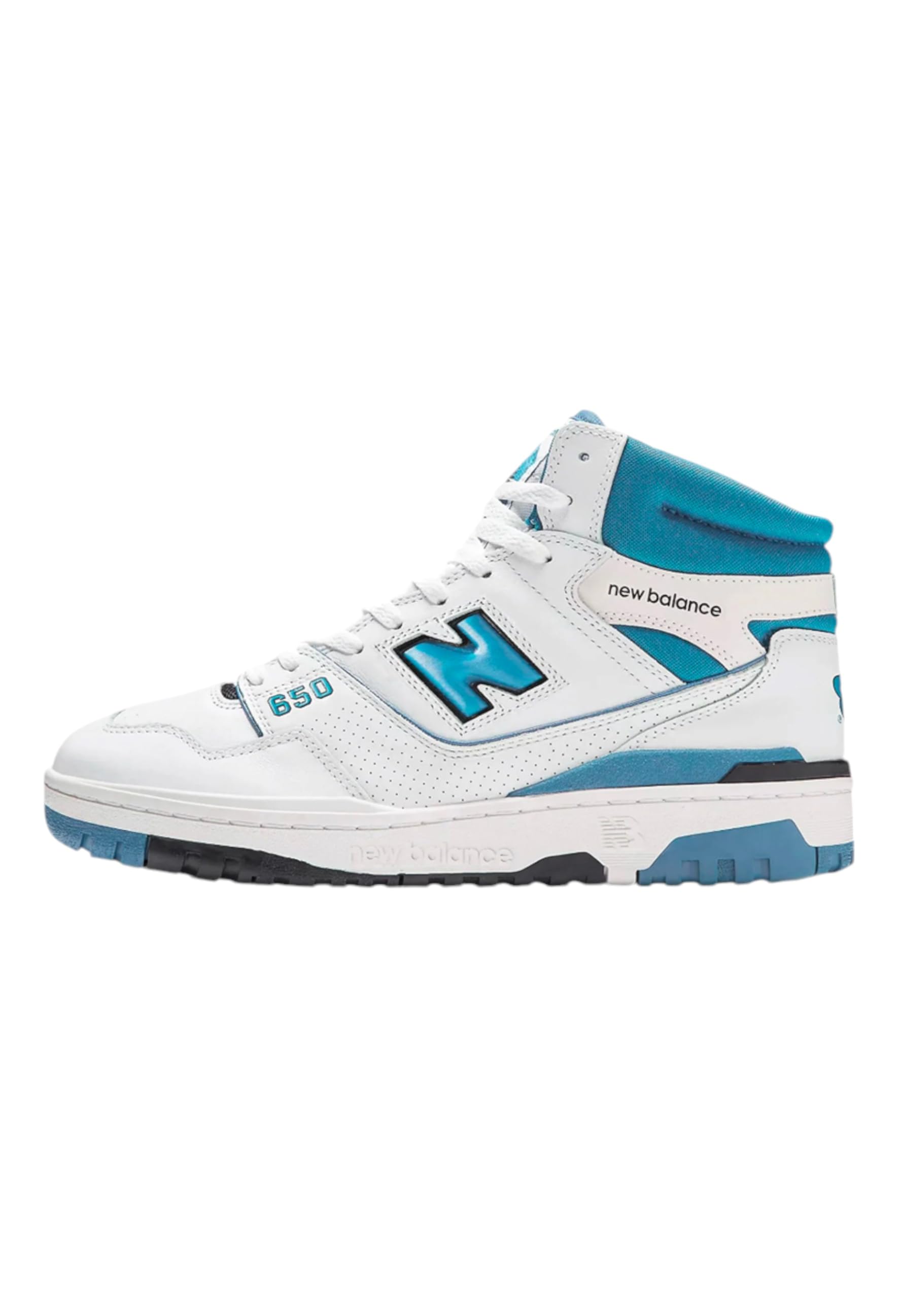 New Balance 650R Mens White Heritage Blue BB650RCK Size 9