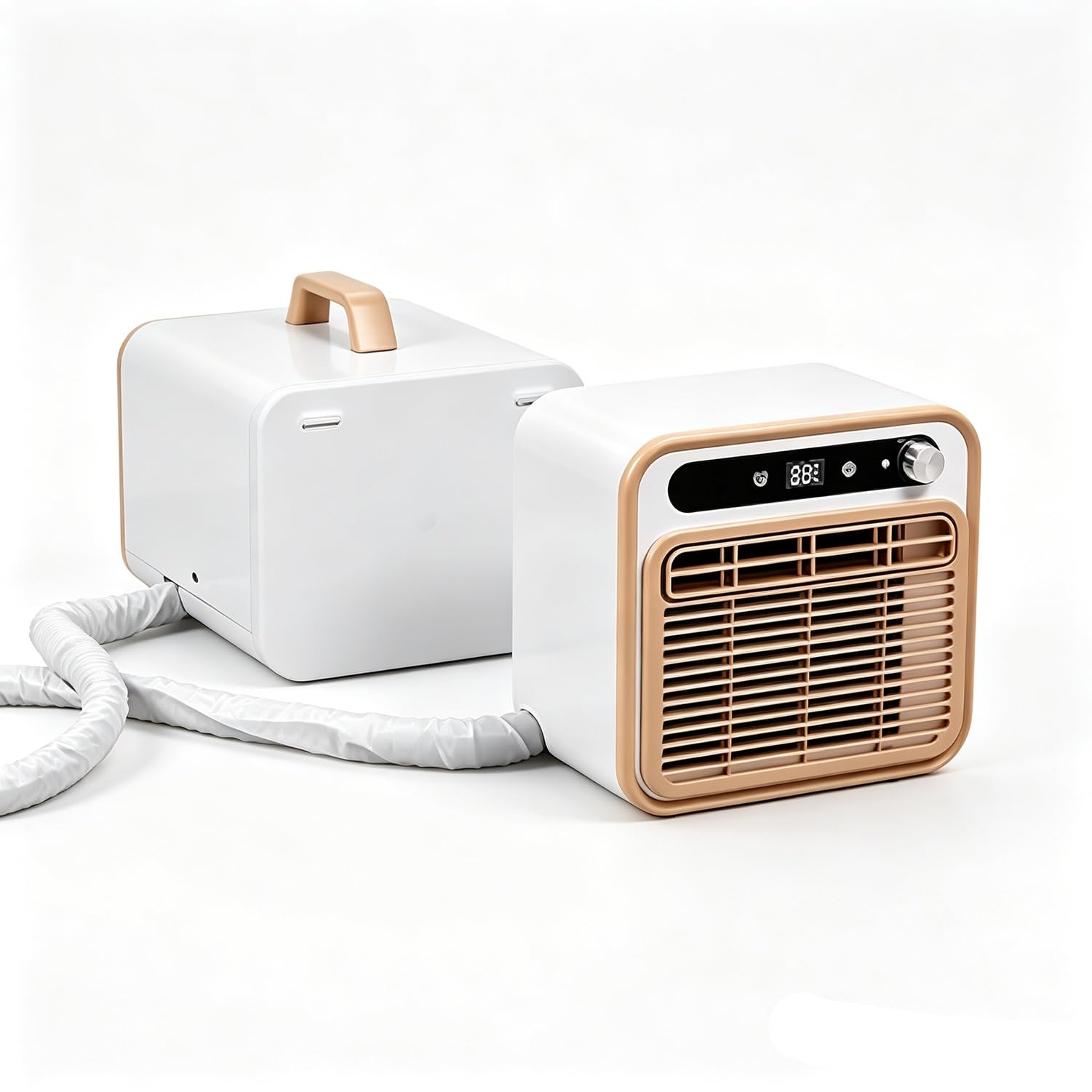 Jintvo One Color Split Portable Air Conditioner For Tent, Rv, Truck, Caravan