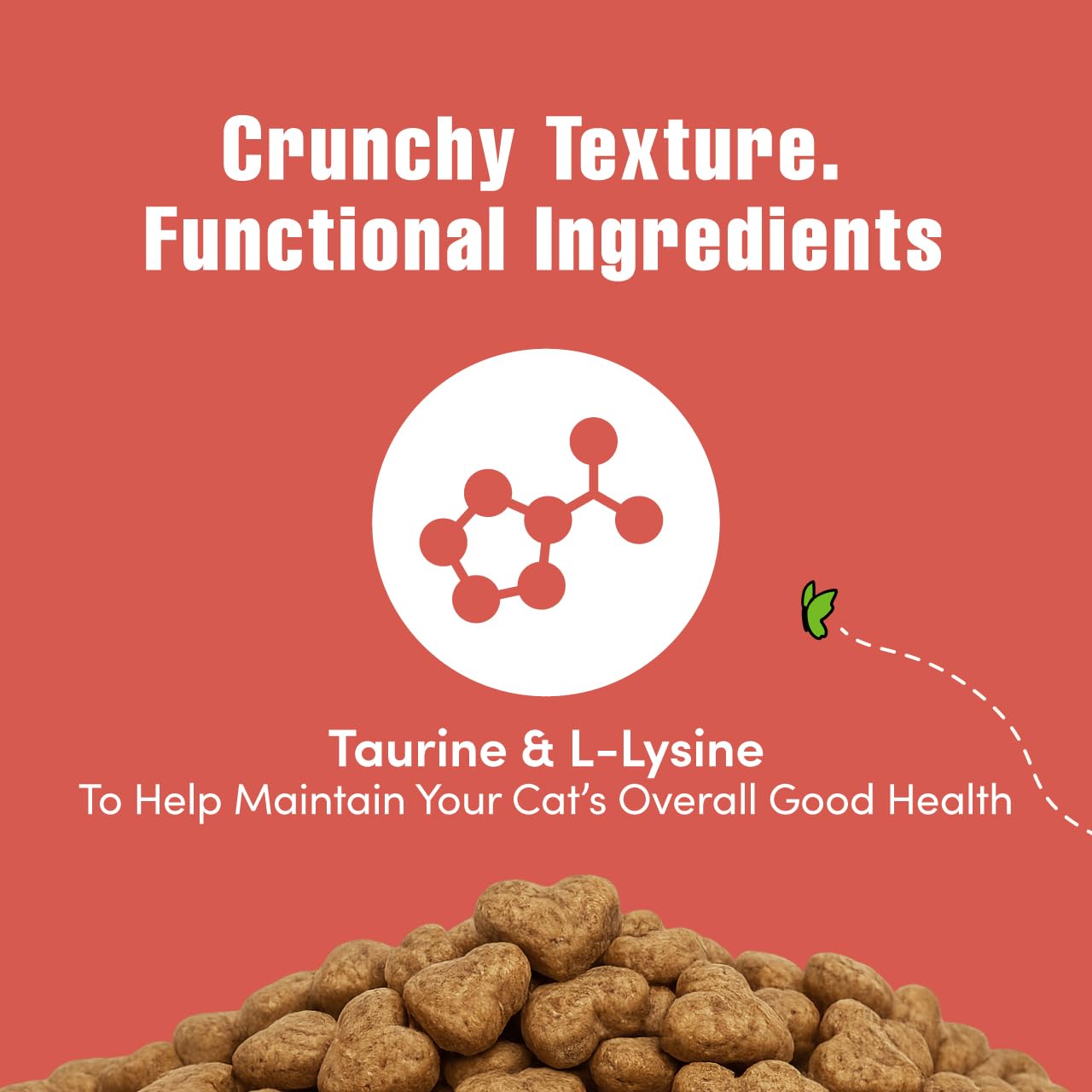 Get Naked Cat Calming Treats | Crunchy Salmon & Cheese Flavor | Feline Anxiety Relief & Stress Control | Grain-Free Cat Calming Product | Made in USA 2.5 oz - image 6