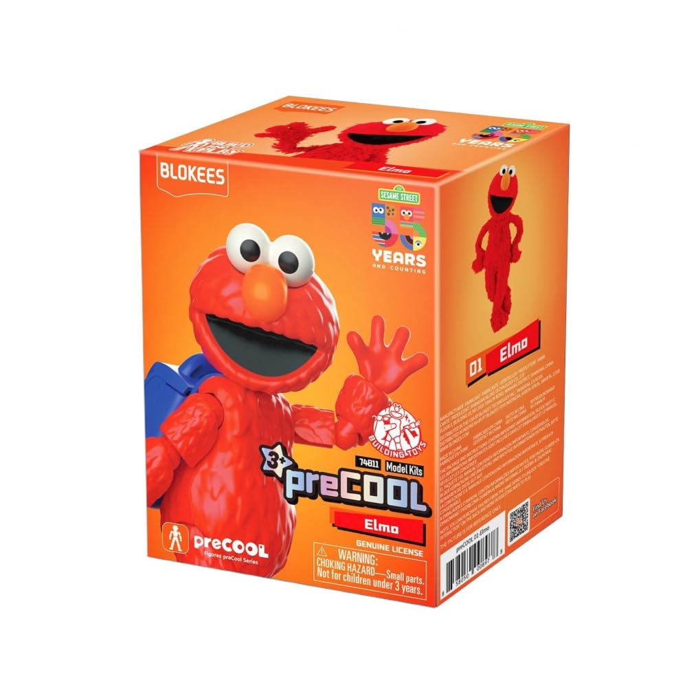 Elmoさま専用 Blokees Figures Sesame Street PreCOOL 