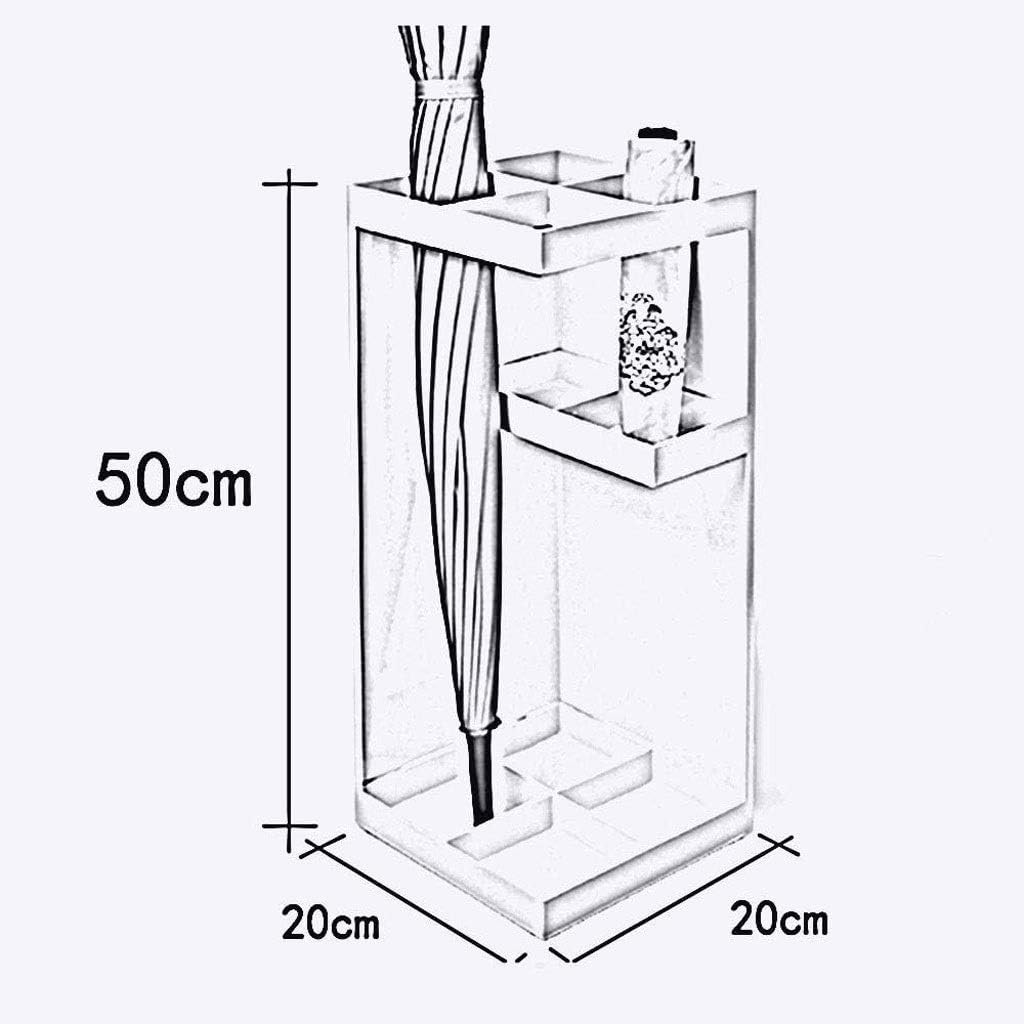 Umbrella Stand Rack, Metal Layered Umbrella Holder for Home Commercial School Hotel Lobby(OneColor)