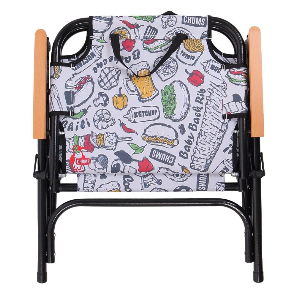 CHUMS CH62-1753-Z214-00 Chums Back with Chair, Booby BBQ, H 28.7 x