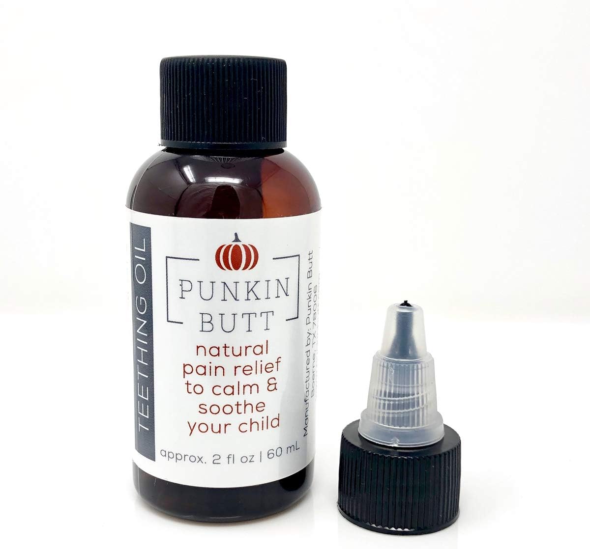 Punkin Butt Teething Oil with Slow Release Dispenser Cap