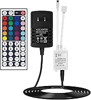 Vista 1 de LED Light Strip Remote Controller IR Remote Control Receiver Led Light Adapter Connector Set for Receiver RGB 5050 2835 3528 Strip Lights