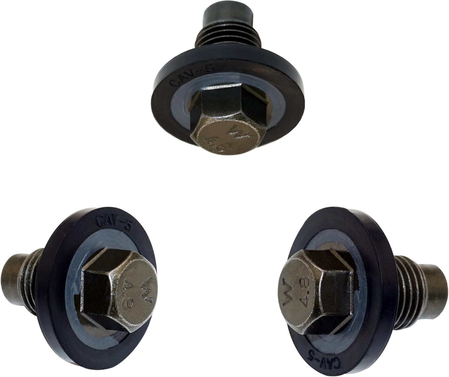 6506214aa Oil Pan Drain Plug, Oil Drain Plug Washer | Oil Drain Plug for 2001 - 2020 Jeep Wranglers, Covers 2001 4.0 Displacement and 2019, 2020 models