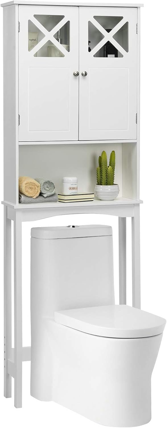 Giantex Over The Toilet Storage 3Tier Tall Free Standing